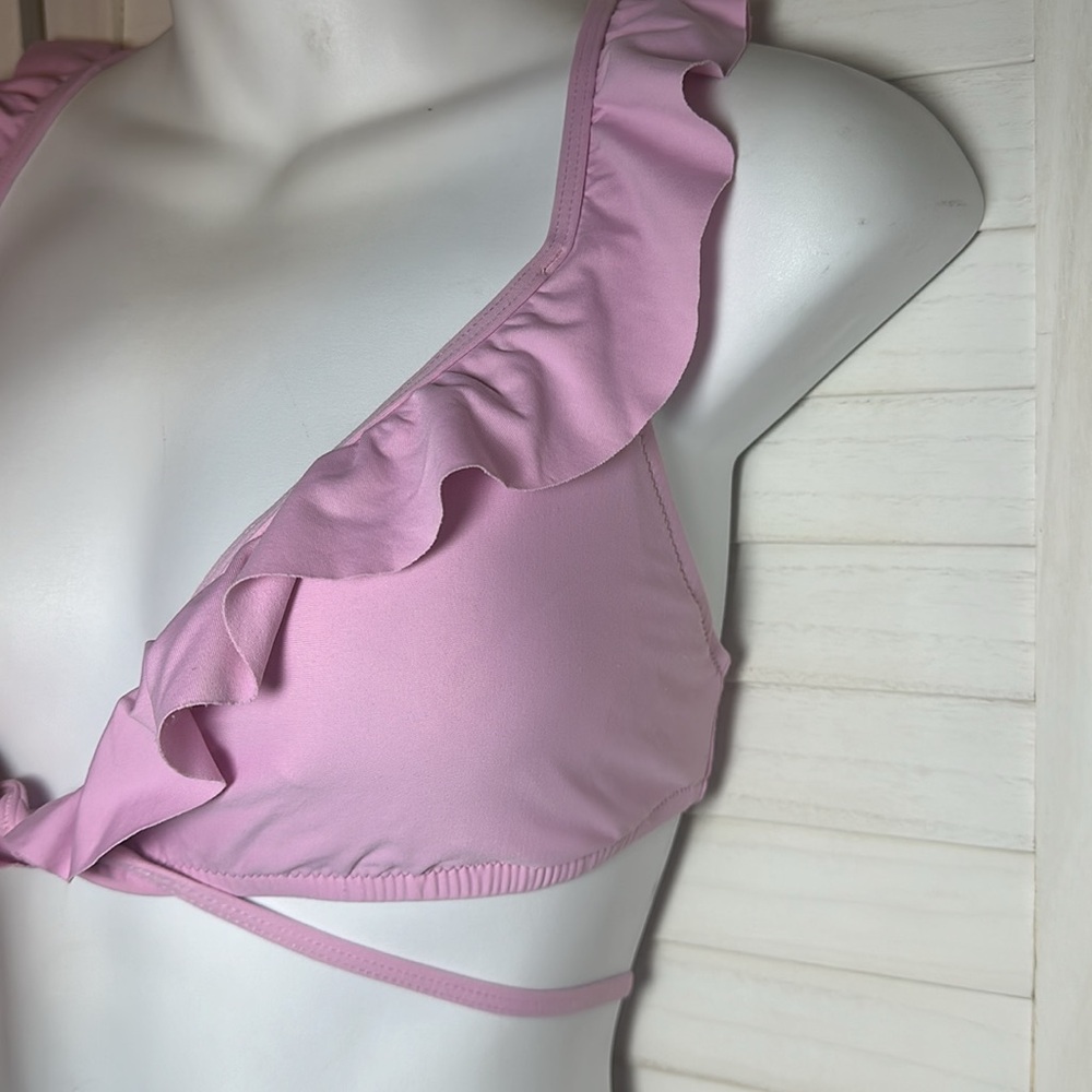 J Crew Ruffled Wrap Bikini Set - image 2